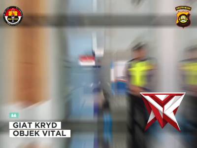GIAT KRYD OBJEK VITAL POLSEK CEMPAKA