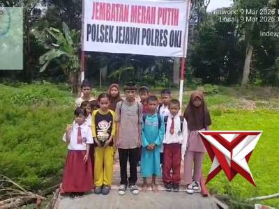POLRES OKI HADIR AMAN BAE