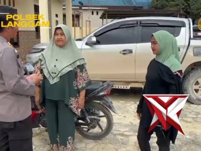 Himbauan Personil Polsek Langgam