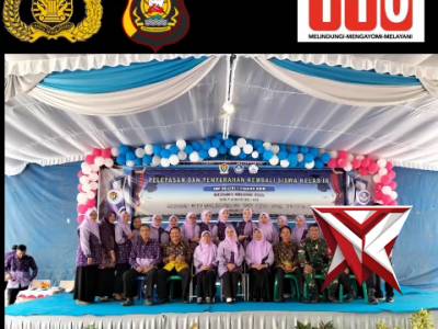 BD 8. Bhabinkamtibmas Hadiri Pelepasan Siswa Kelas IX SMPN 1 Panang Enim ????? - PoliceTube