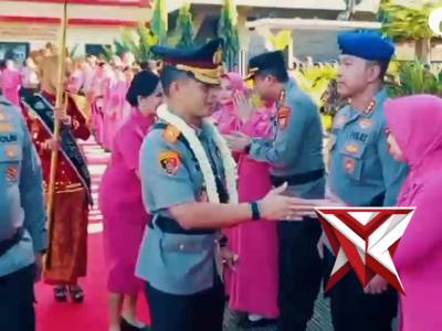 Khidmat, Welcome and Farewell Parade Irjen Pol Mardiyono dan Brigjen Pol Yudhi Sulistianto Wahid Dig