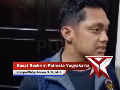 Kasat Reskrim Polresta Yogyakarta, Kompol Risky Adrian, S.I.K., M.H., mengungkap langsung temuan