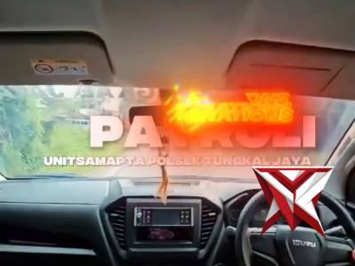 6. Giat Patroli Polsek Tungkal Jaya