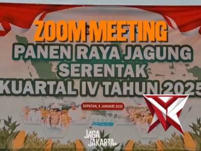 ZOOM MEETING PANEN RAYA JAGUNG SERENTAK KUARTAL IV TAHUN 2025