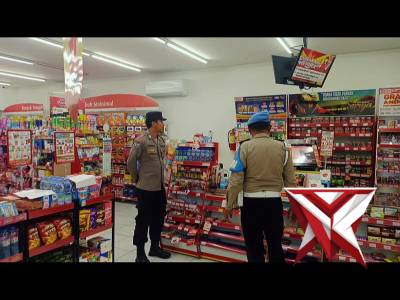 kegiatan patroli kewilayahan mendatangi dan menyambangi obyek vital, Anjungan Tunai Mandiri, fasilit