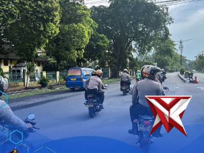 Patroli Mobile Personil Polres Subang Dalam Rangka Cipkon Kamtibmas