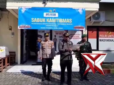 Apel Besar SABUK KAMTIBMAS  POLSEK KEDAMEAN