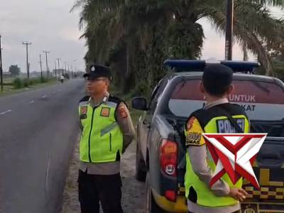 Personil Polsek Belitang I melaksanakan giat KRYD Antisipasi 3C dan Balap Liar