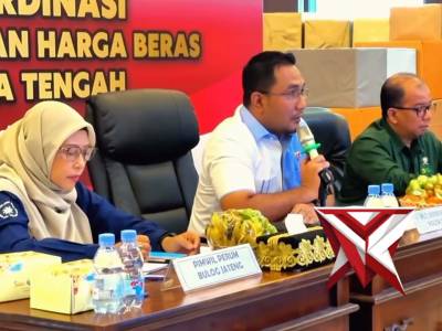 Satgas pengendalian harga beras Provinsi Jawa Tengah di Ditreskrimsus Polda Jateng