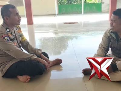 Bhabin Aiptu Arifin Rutin Sambangi Warga??Wujud Polri selalu hadir??