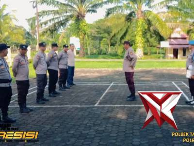 KEGIATAN APEL PAGI POLSEK TANAH ABANG POLRES PALI - PoliceTube