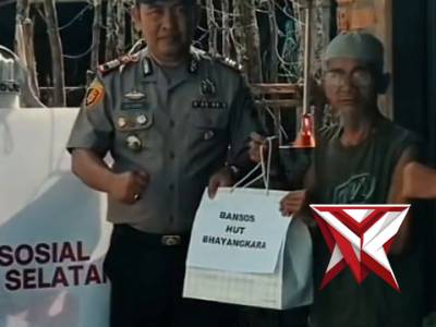 KEGIATAN BANSOS POLSEK PENUKAL