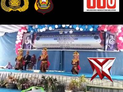 DSG 3.Bhabinkamtibmas Hadiri Pelepasan Siswa Kelas IX SMPN 1 Panang Enim ?????