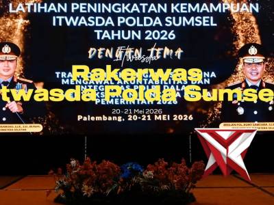 Rakerwas Itwasda Polda Sumsel T.A. 2026