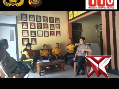 AZA 10. Bincang santai Kapolsek Tanjung Agung bersama para PS. Kanit?