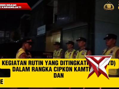 Polsek Karangjati dan Polsek Bringin melaksanakan Kegiatan Rutin Yang Ditingkatkan (KRYD) - PoliceTube