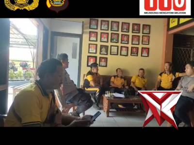 BP 8. Bincang santai Kapolsek Tanjung Agung bersama para PS. Kanit?