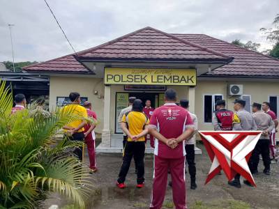 A46. Apel Pagi Personel Polsek Lembak