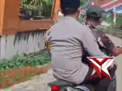 KEGIATAN BHABINKAMTIBMAS DAN BABINSA LUBUK RAJA MELAKSANAKAN PATROLI DISEKITARAN WILAYAH HUKUM LUBUK - PoliceTube