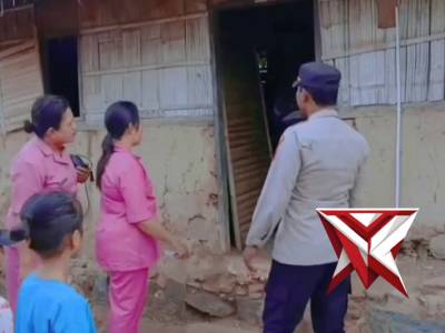 Bantuan sosial menyongsong hari kesatuan gerak bhayangkari