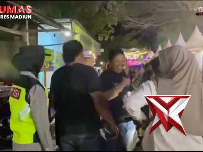 Malam Minggu Makin Aman! Polwan Presisi Siaga di Pusat Keramaian PG Pagotan