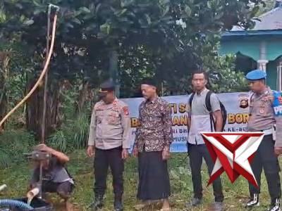 @ok.pembuatan sumur bor dalam rangka hari Bhayangkara ke-80