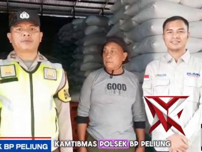 Penyaluran hasil panen jagung program ketahanan pangan ke Bulog Polres Okut