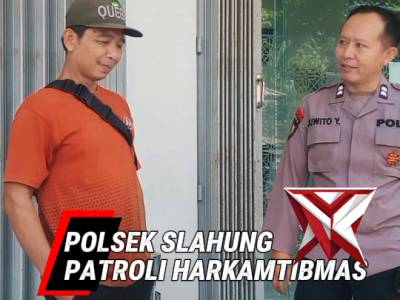Polsek Slahung Polres Ponorogo Patroli Harkamtibmas