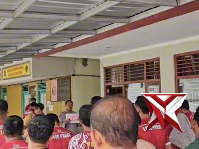 Polsek Paron melaksanakan sosialisasi layanan Call Center 110