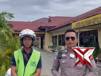 Uji Praktek SIM C Satpas 0915 Polres Indragiri Hulu