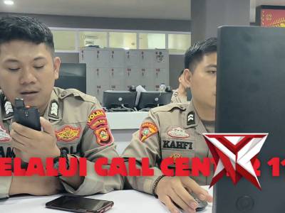 Respon cepat piket Command center Polda sumsel