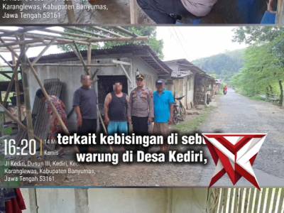 Respon Cepat Aduan Masyarakat oleh Polsek Karanglewas Polresta Banyumas