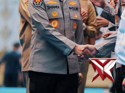 KUNJUNGAN KAPOLDA SUMSEL KE LAHAT MERESMIKAN GEDUNG SAT INTELKAM MODERN