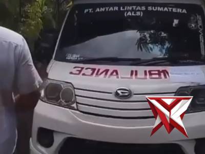 Pengawalan jenazah koban laka lantas