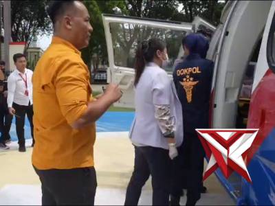 Evakuasi korban yang laka lantas yang selamat Bus ALS dan truk tangki dari RS. Rupit Muratara - PoliceTube