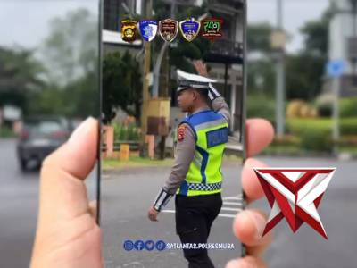 SAT LANTAS POLRES MUBA GATUR LALIN