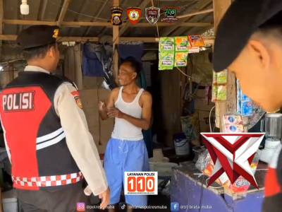 PATROLI SAT SAMAPTA POLRES MUBA CEGAH GANGGUAN KAMTIBMAS