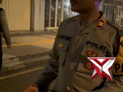 Polsek Pakal lakukan patroli pertokoan north west bukit palma