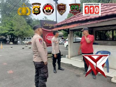 Patroli Siang Polsek Lembak Polres Muara Enim