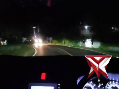 PATROLI MALAM SATLANTAS POLRES OKI