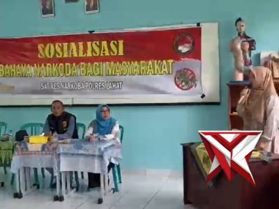 Giat sosialiasi bahaya narkoba - PoliceTube