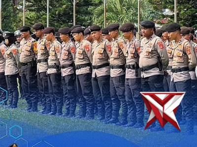 Latihan Dalmas Gabungan Purwasuka dalam rangka Sispam Kota - PoliceTube
