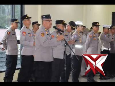 APEL PAGI PERSONIL POLRES MUARA ENIM DILANJUTKAN BINROTAL