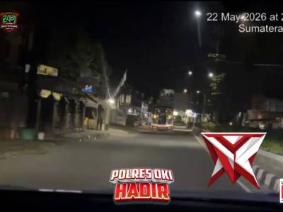 Patroli malam satlantas Polres oki - PoliceTube