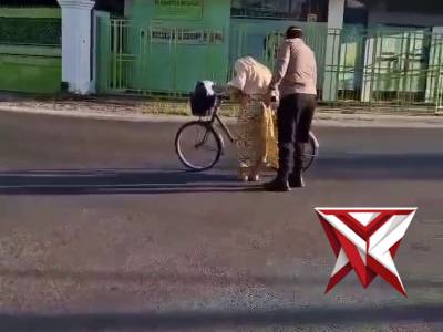 Sapa Pagi Polsek Pagu Dekatkan Diri Dengan Masyarakat