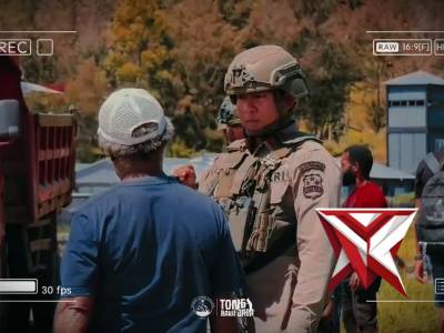 Patroli Hari Pasar, Satgas Operasi Damai Cartenz 2026