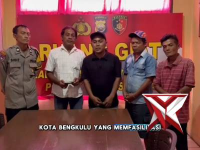 Polresta Bengkulu melalui Polsek Teluk Segara kembali menyelesaikan perkara secara humanis melalui