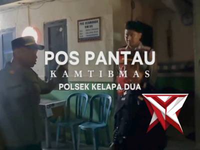 Pos Pantau Kamtibmas Polsek Kelapa Dua