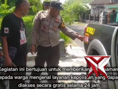 sosialisasi Call Center 110