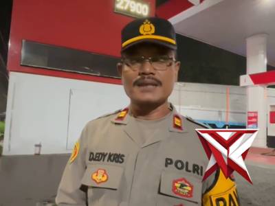Polsek Pakal lakukan patroli cek stok SPBU